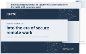 into the era of secure remote work ebook - cyber security work from home