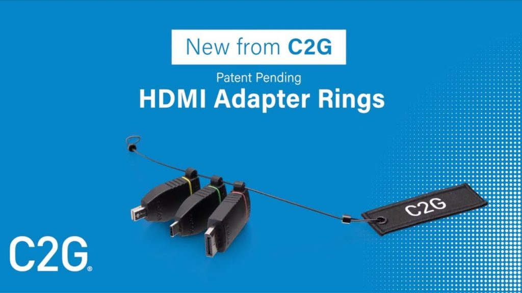 C2G HDMI Adapter Rings Integrated Technology Systems