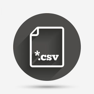 csv file